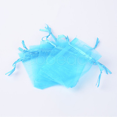 Organza Gift Bags with Drawstring X-OP-R016-7x9cm-17-1