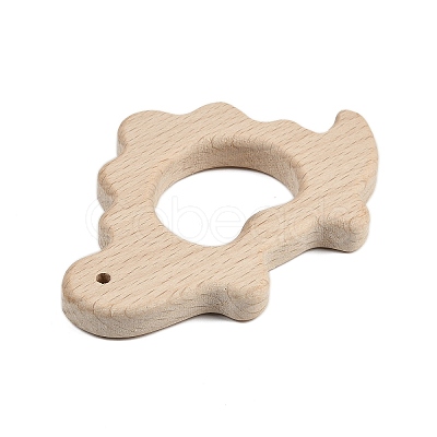 Natural Beech Wooden Baby Teething Toys WOOD-U003-16-1