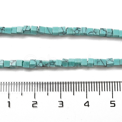 Synthetic Turquoise Beads Strands G-B064-A45-1