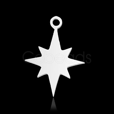 Non-Tarnish 201 Stainless Steel Pendants STAS-N090-LA890-1-1