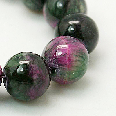 Jade Beads Strands G-D264-6mm-XH20-1