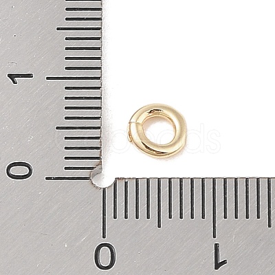 Brass Open Jump Rings KK-S369-01G-01-1