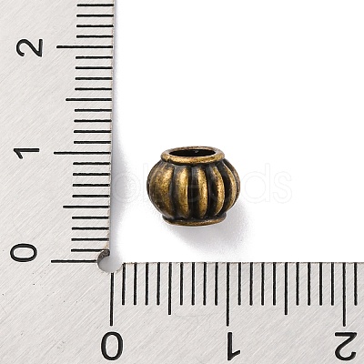 Tibetan Style Alloy European Beads TIBE-M004-01AB-1