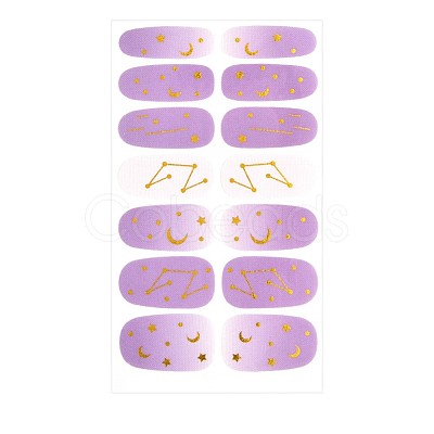 Full Wrap Gradient Nail Polish Stickers MRMJ-T048-009-1