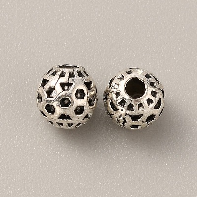 Tibetan Style Alloy Bead FIND-WH0034-46AS-06-1