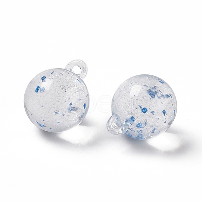 Transparent Acrylic Sphere Pendants OACR-H019-16-1