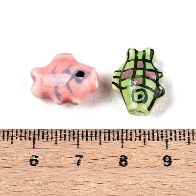 Handmade Porcelain Beads PORC-N007-27-A-1