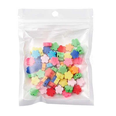 80Pcs 8 Colors Handmade Polymer Clay Beads CLAY-YW0001-42-1