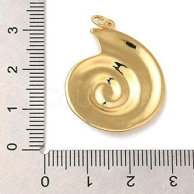 Rack Plating Brass Pendants KK-U027-42G-1