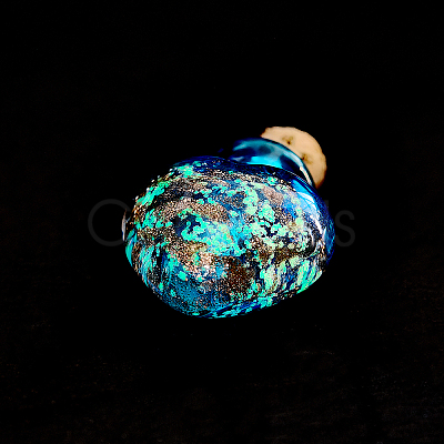 Handmade Luminous Lampwork  Perfume Bottle Pendants LAMP-PH0002-20-1