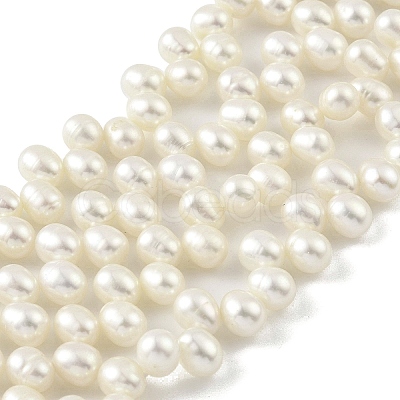 Natural Cultured Freshwater Pearl Beads Strands PEAR-A006-24-1