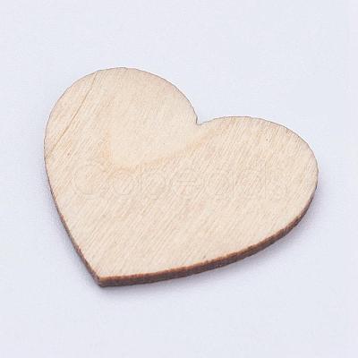 Spray Paint Wood Cabochons WOOD-L003-24-1