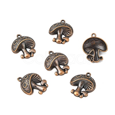 Tibetan Style Alloy Pendants TIBEP-10995-R-1