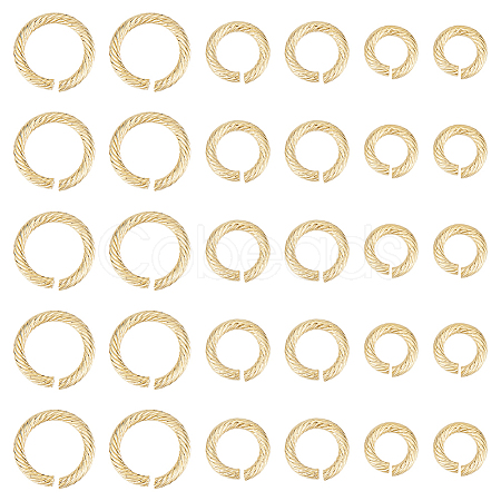 Unicraftale 30Pcs 3 Styles 304 Stainless Steel Jump Ring STAS-UN0054-61-1