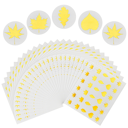 Round Dot Paper Sealing Stickers DIY-WH0349-137F-1