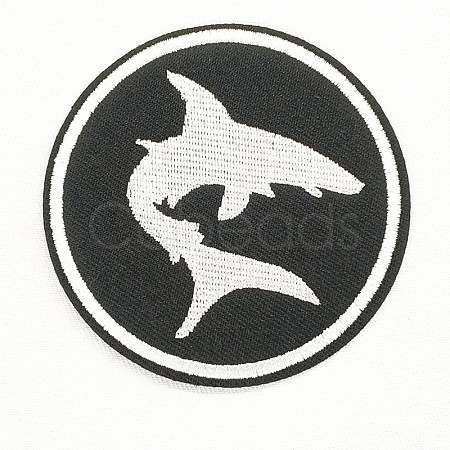 Computerized Embroidery Cloth Iron on/Sew on Patches DIY-O003-33-1