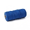 Cotton String Threads for Crafts Knitting Making, Royal Blue, 3mm, about 109.36 Yards(100m)/Roll