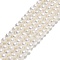 Natural Cultured Freshwater Pearl Beads Strands, Potato, Beige, 4~5x4~5.5x4.5~5mm, Hole: 0.5~0.7mm, about 76~81pcs/strand, 13.70~14.17 inch(34.8~36cm)