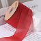 Polyester Ribbons, for Hair Bow Clips Accessories Making, Gift Packing, Red, 2 inch(50mm), about 10 Yards(9.14m)/Roll