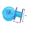 Plastic Bobbins, Sewing Thread Holders, for Sewing Tools, Deep Sky Blue, 20x11mm, 10pcs/set