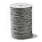 Nylon Braided Threads, Chinese Knot Cord, Round, Gainsboro, 1.5mm, about 200.00 Yards(182.88m)/Roll