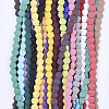 Spray Painted Non-magnetic Synthetic Hematite Beads Strands G-T124-35C-2