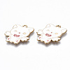 Eco-Friendly Alloy Enamel Pendants X-ENAM-Q437-004-NR-3