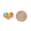 Rainbow Color Pride Flag Handmade Japanese Seed Beads SEED-CP00017-3