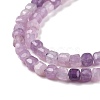 Natural Lilac Jade Beads Strands G-C009-B16-4