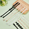 BENECREAT 6 Pairs 6 Styles Adjustable Bra Straps DIY-BC0013-04-5