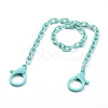Personalized ABS Plastic Cable Chain Necklaces NJEW-JN02849-03-1