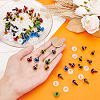   70 Sets 7 Colors Craft Plastic Doll Eyes DIY-PH0017-49-3