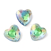 Glass Rhinestone Cabochons RGLA-L029-08B-SPLA-1