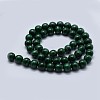 Natural Malachite Beads Strands G-F571-27AA2-10mm-2