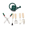 Alloy Kettle & Scissors & Shovel Tool Set Model PW-WG64212-01-3