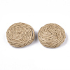 Handmade Woven Beads WOVE-T006-137B-2