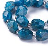 Natural Apatite Beads Strands G-G772-08-A-1