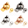   4 sets 4 colors Alloy Cord Lock Clasp FIND-PH0009-92-8