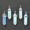 Opalite Pointed Pendants X-G-M378-01P-A24-1