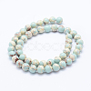 Synthetic Imperial Jasper Beads Strands G-F531-14mm-H03-2
