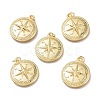 Brass Pendants KK-Q764-08G-1