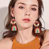 SUPERFINDINGS DIY 6 Pairs Polymer Clay Dangle Earring Kits DIY-FH0002-19-6