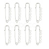 Iron Safety Brooch Findings MAK-Q004-04-1