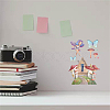 8 Sheets 8 Styles PVC Waterproof Wall Stickers DIY-WH0345-031-6