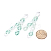 Acrylic Curb Chain Tassel Dangle Stud Earrings for Women EJEW-JE04767-03-3