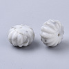 Acrylic Corrugated Beads OACR-S029-082A-2