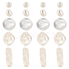 PandaHall Elite 20Pcs 5 Style Baroque Natural Keshi Pearl Beads PEAR-PH0001-22-1