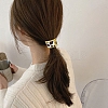 Alloy Ponytail Cuff Rubber Elastic Hair Ties OHAR-P018-C01-5
