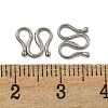 304 Stainless Steel S-Hook Clasps STAS-U007-19A-P-3