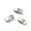 Non-Tarnish Drawing 201 Stainless Steel Slide Charms/Slider Beads STAS-C016-10A-P-1-1